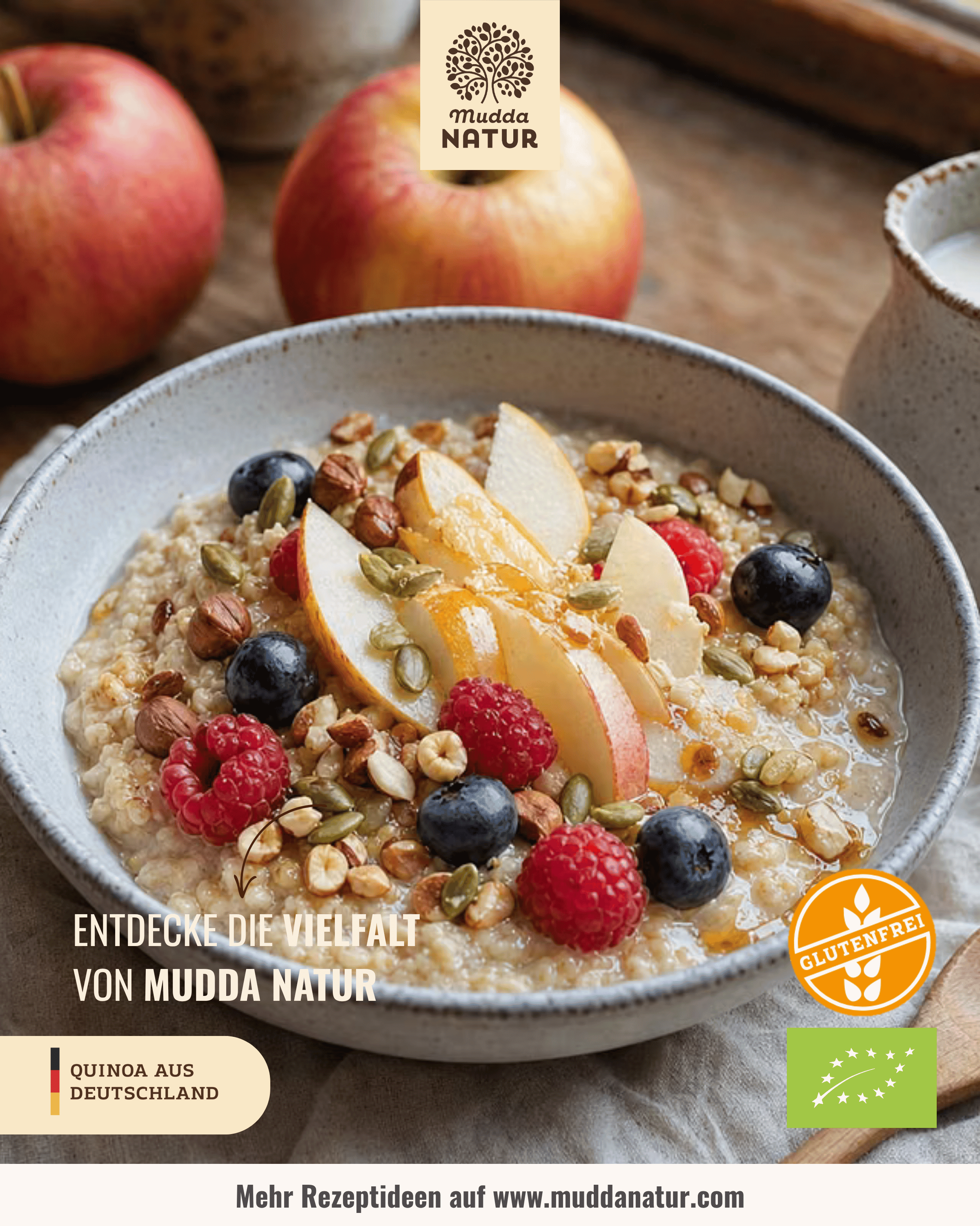 mudda-bio-quinoa-vollkornflocken-porridge-glutenfrei image 7