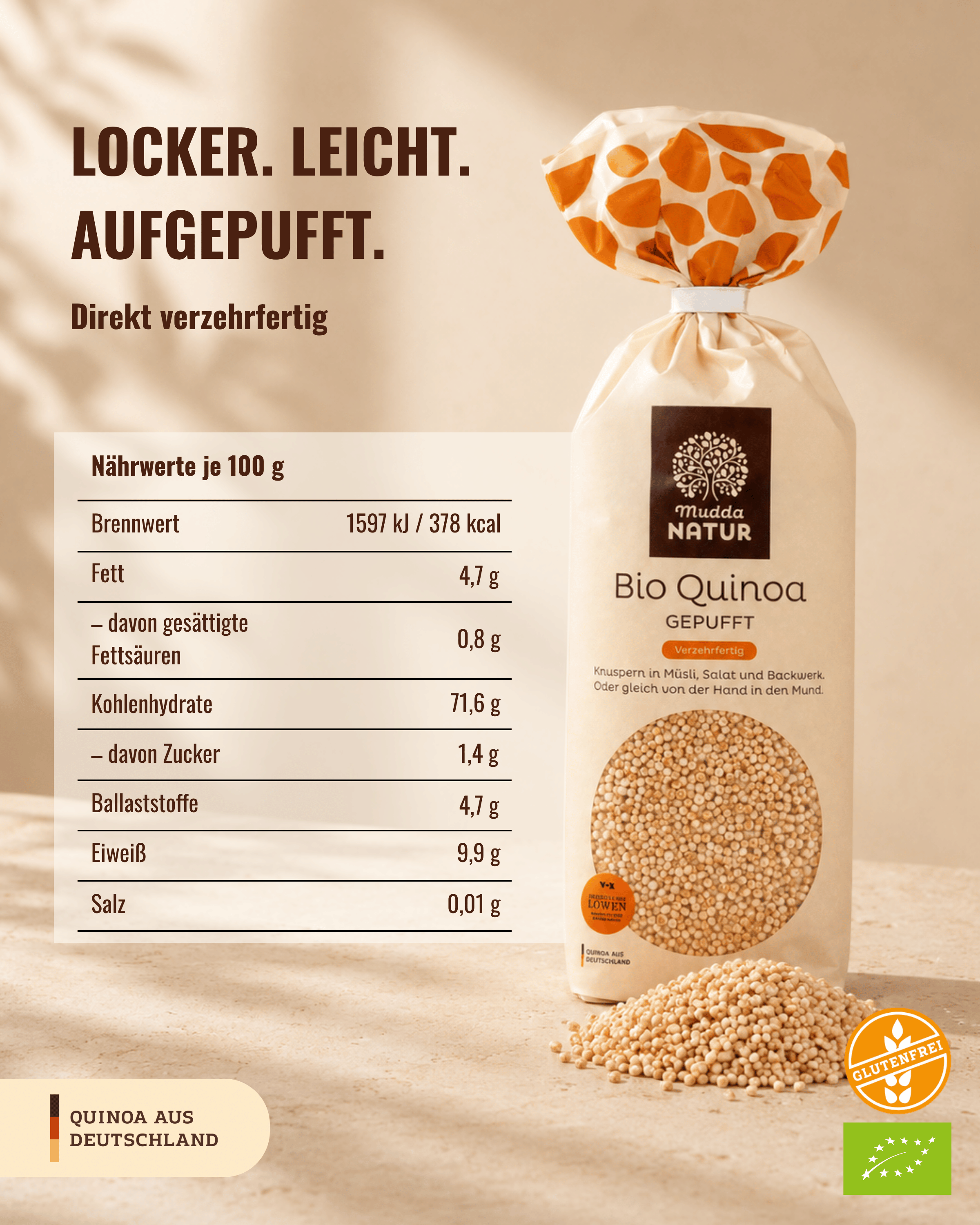 mudda-bio-quinoa-gepufft-topping-m-sli-glutenfrei image 3