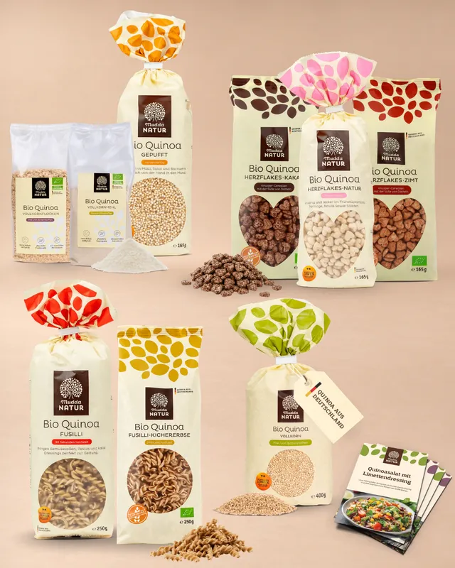 mudda-bio-quinoa-kennenlern-set-7-teilig-glutenfrei image 1