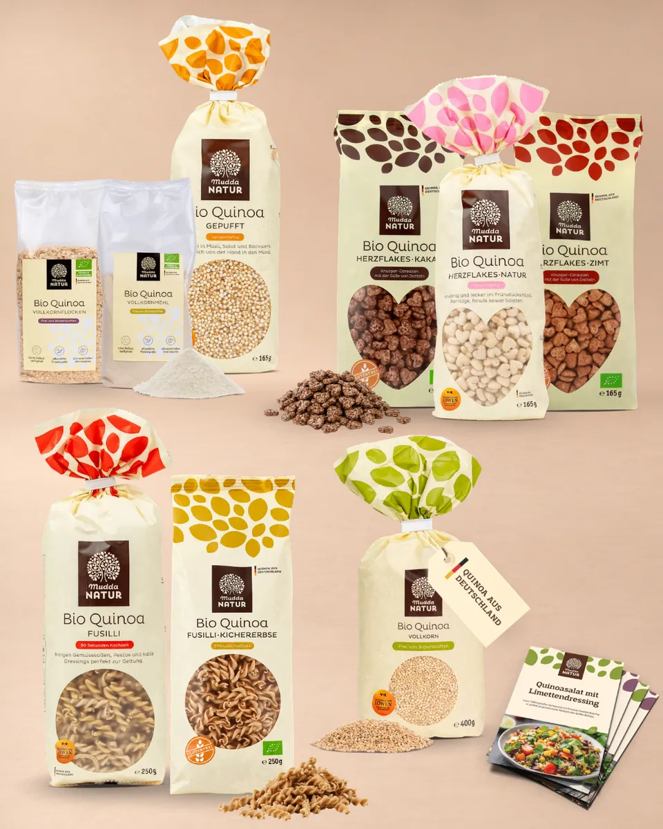 mudda-bio-quinoa-kennenlern-set-7-teilig-glutenfrei image 1