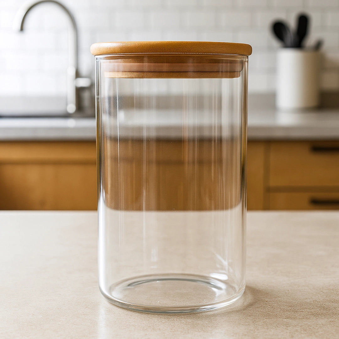 oecolife-wohnen-vorratsglas-bambusdeckel-1000-ml-1-glas image 3