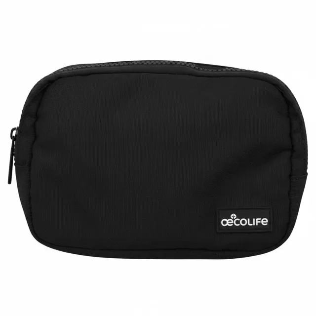oecolife-essential-bauchtasche-schwarz-1-liter-wetterfest image 1