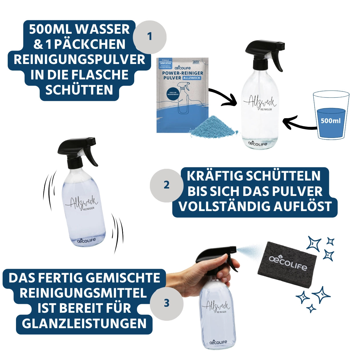 oecolife-allzweckreiniger-pulver-3er-refill-meeresbrise-500ml image 5