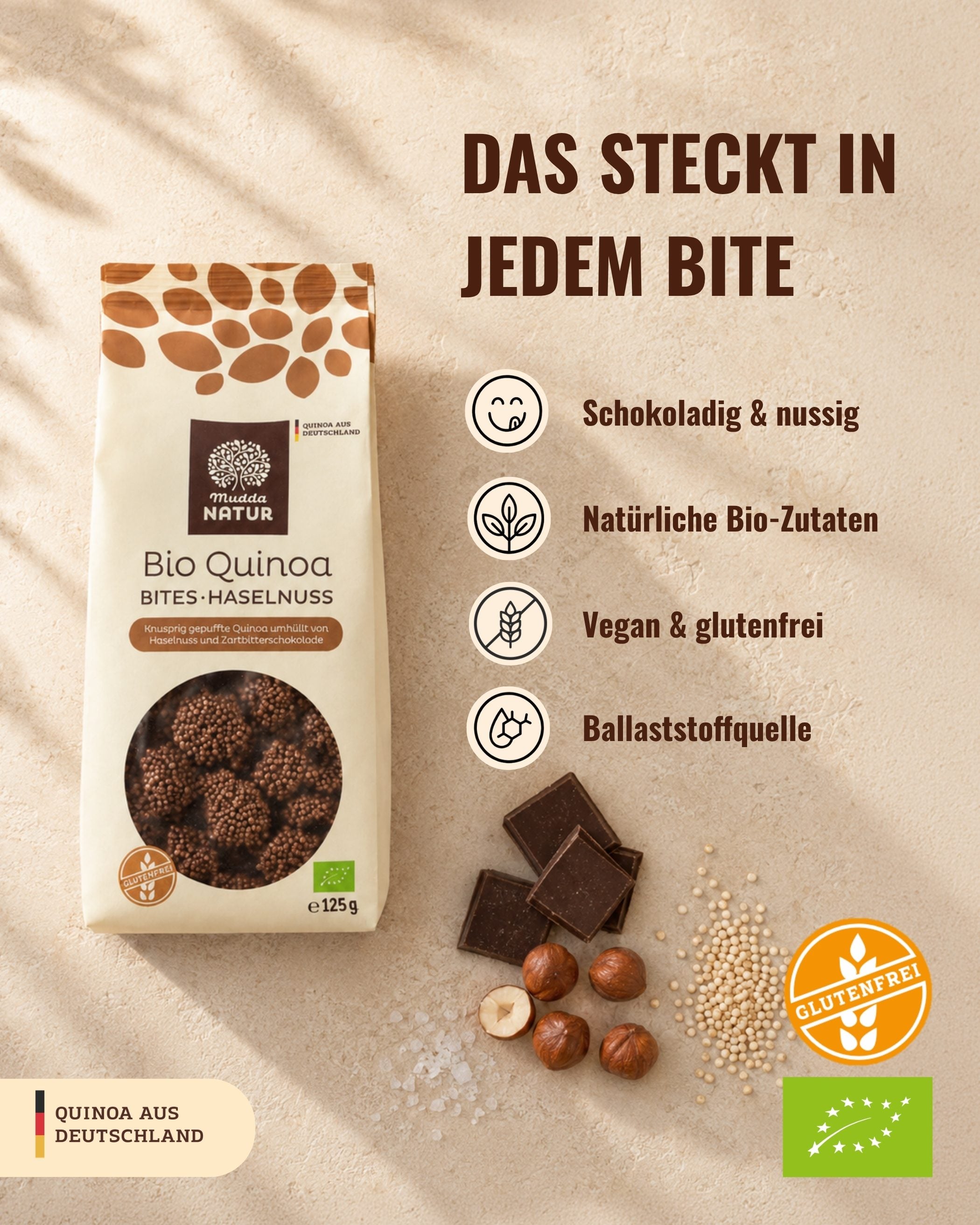 mudda-quinoa-bites-haselnuss-snack-schokoladig-bio image 2