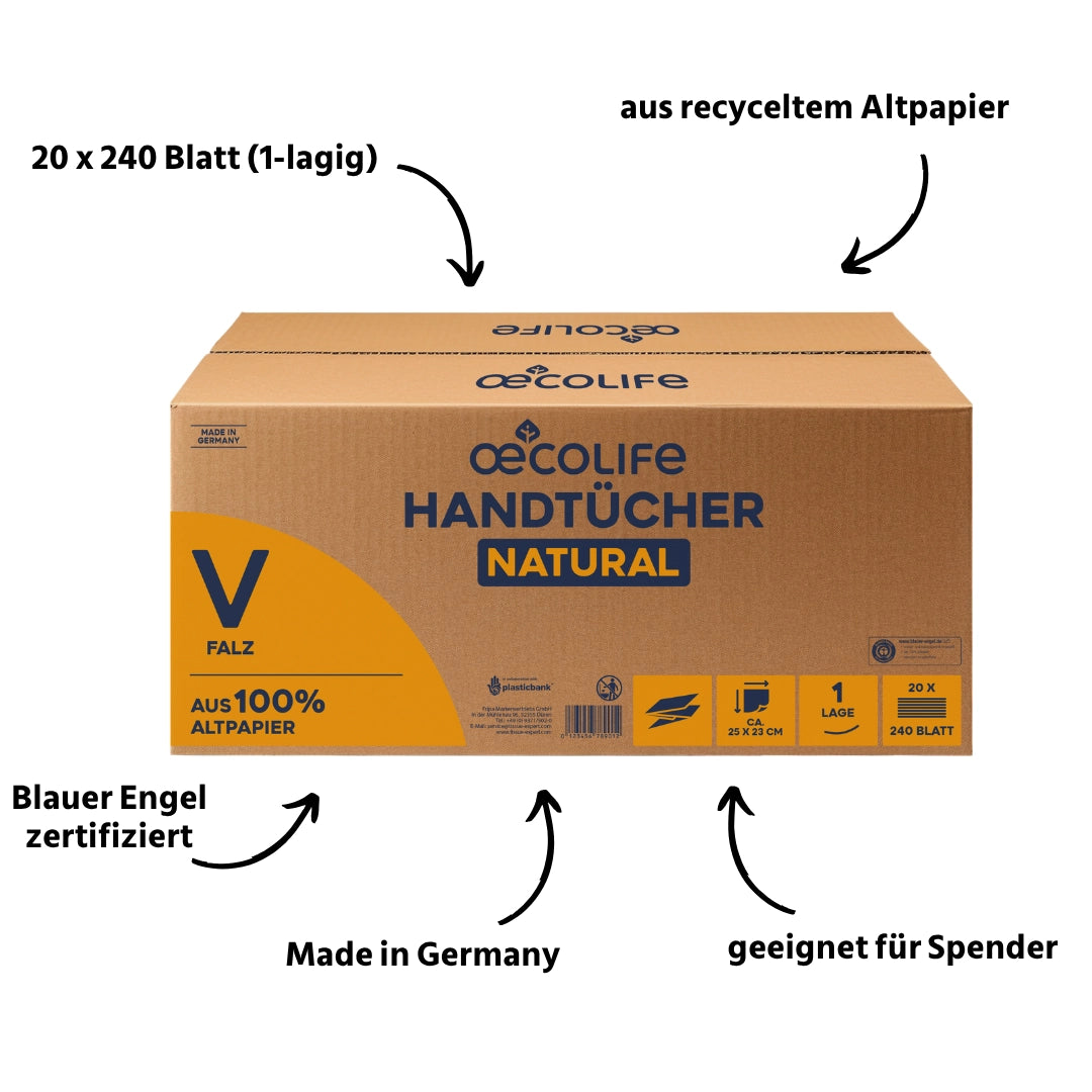 oecolife-handt-cher-natural-v-falz-4800-blatt-recycling image 2