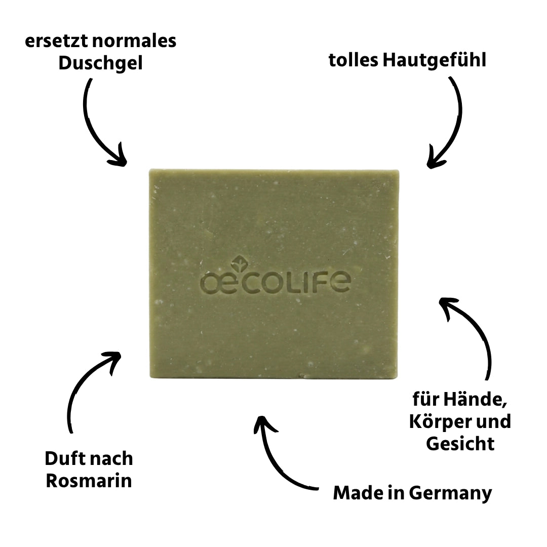 oecolife-k-rperpflege-feste-naturseife-rosmarin-100g image 2