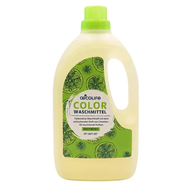 oecolife-color-waschmittel-limette-1-flasche-enzymfrei image 1