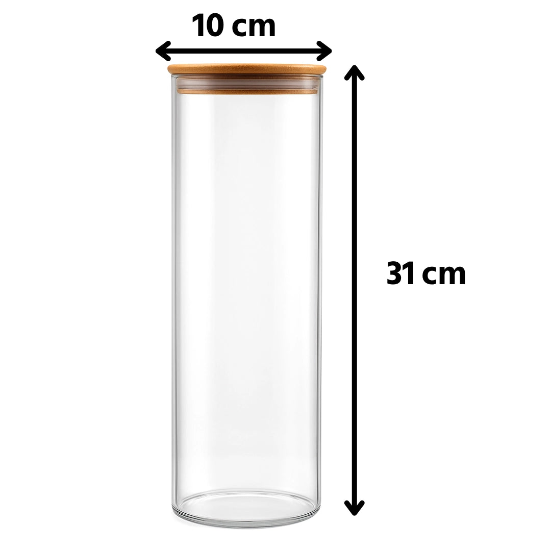 oecolife-vorratsglas-bambusdeckel-2000-ml-borosilikatglas image 6