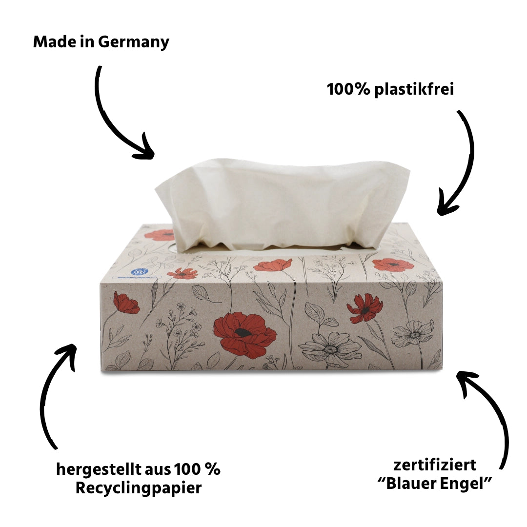 oecolife-poppy-flowers-taschent-cher-box-recycling-4-lagig image 2