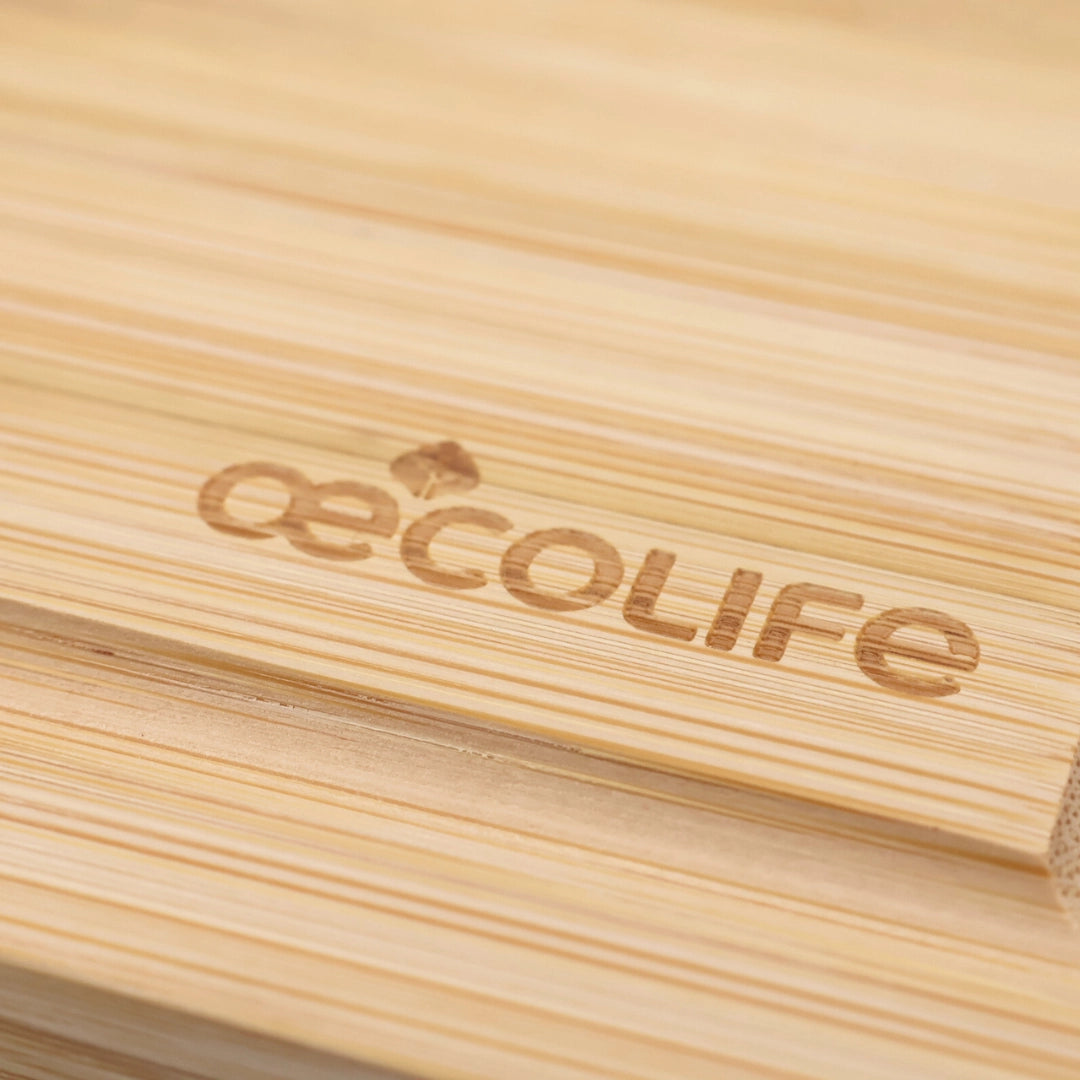 oecolife-schneidebrett-bambus-35x25-cm-mit-saftrille image 2