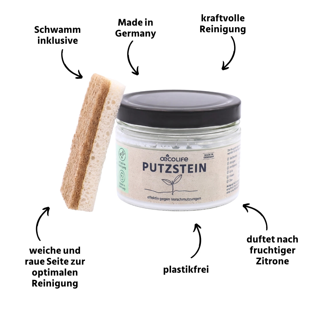 oecolife-putzstein-set-mit-schwamm-600-g-zitrone-hanf image 2